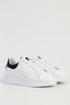 کفش اسنیکر سفید مردانه بند دار Pierre Cardin - کد 895624993