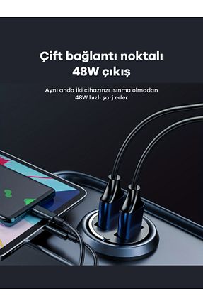 شارژر خودرو مشکی Tech&bello accessories - کد 866154658
