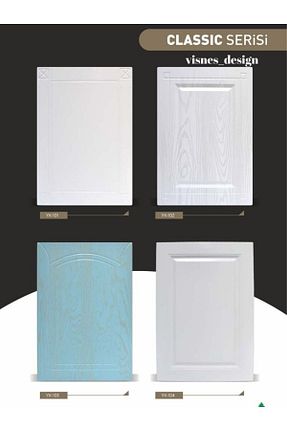 کابینت های آماده آشپزخانه رنگی MDF L8YZ - کد 927033457