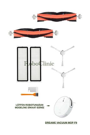 اکسسوری جاروبرقی سفید Roboclinic - کد 873031058