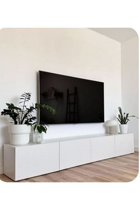 میز و پایه تلویزیون سفید Suntalam Home - کد 897747783