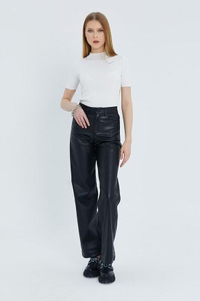 شلوار مشکی زنانه بافتنی Shopping Shop - کد 895673894