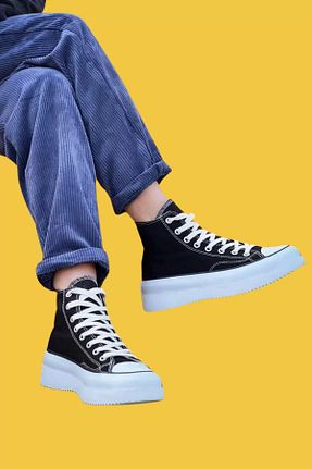 کفش کژوال مشکی مردانه پارچه ای shoecide - کد 880965790