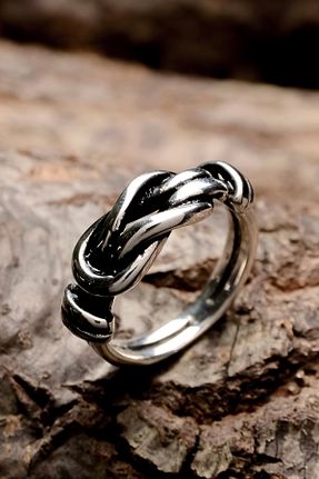 انگشتر نقره سفید مردانه 925 عیار Ebrar Silver - کد 895694915