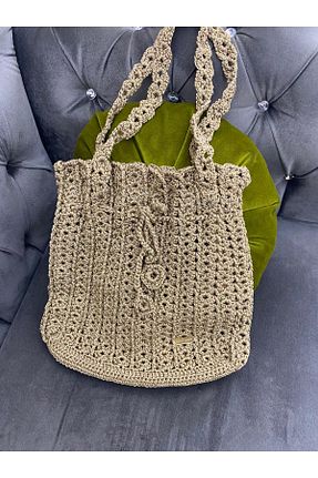 کیف دستی طوسی زنانه ابعاد بزرگ SOFT - کد 897054104