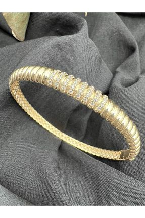 النگو زرد زنانه 14 عیار HZ LORA - کد 895713860