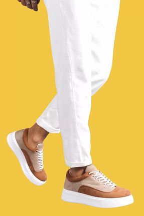 کفش کژوال قهوه ای مردانه جیر shoecide - کد 789106900