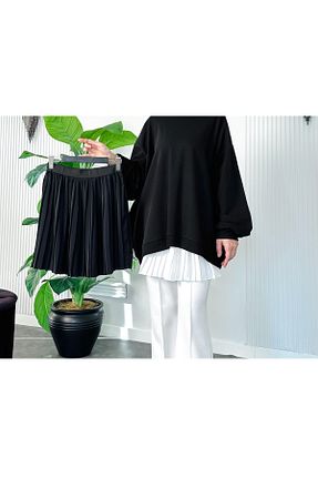 تونیک حجاب مشکی زنانه پنبه ای Modahiro - کد 897205958