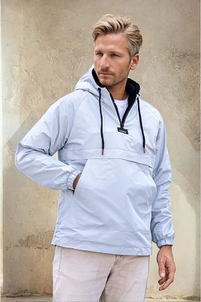 کاپشن طوسی مردانه ضد آب OHM OHEPMODA - کد 153180151