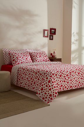 روتختی دونفره قرمز پنبه ای Karaca Home - کد 895727417