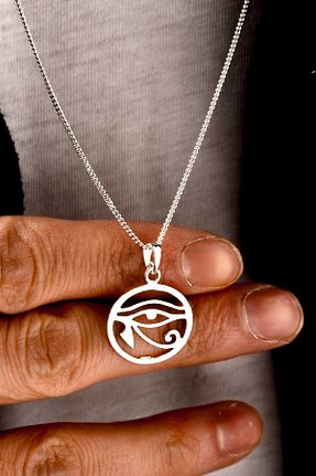 گردنبند نقره سفید زنانه 925 عیار Ebrar Silver - کد 895725629