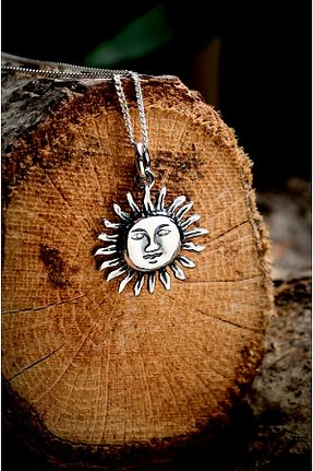 گردنبند نقره سفید زنانه 925 عیار Ebrar Silver - کد 895723682