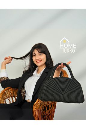 کیف دستی مشکی زنانه سایز متوسط HomeTurko - کد 895727212