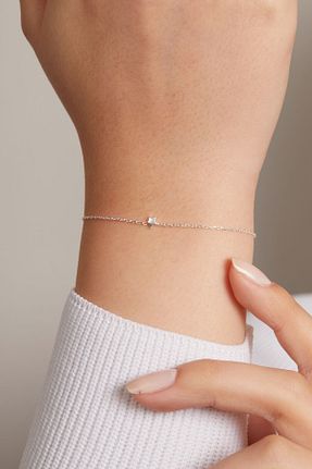 دستبند نقره زنانه 925 عیار Elika Silver - کد 839476962