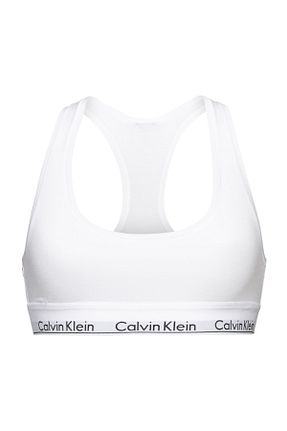 سوتین ورزشی سفید زنانه رگولار Calvin Klein - کد 234627529