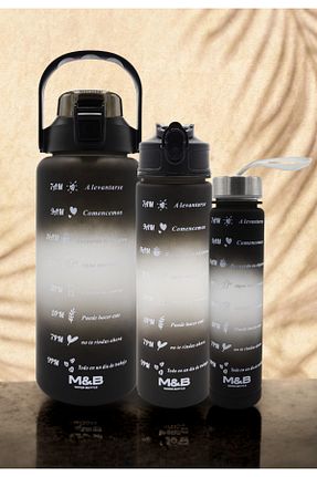 بطری آب و قمقمه مشکی M&B WATER BOTTLE - کد 818182045