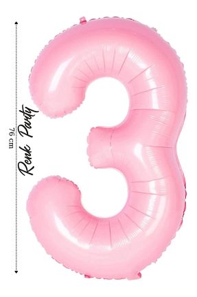 بادکنک صورتی renk party - کد 895839633
