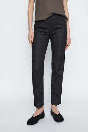 شلوار طوسی زنانه پنبه ای Massimo Dutti - کد 882796636