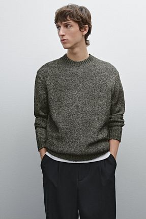 پلیور قرمز مردانه Comfort Massimo Dutti - کد 888824292