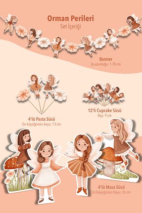 تزئینات جشن تولد Niksy Design - کد 895878362