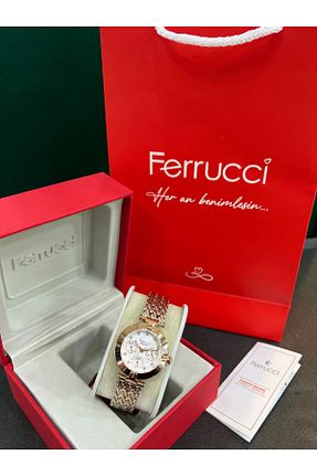ساعت مچی متالیک زنانه 31-35 میلی متر Ferrucci - کد 895879013