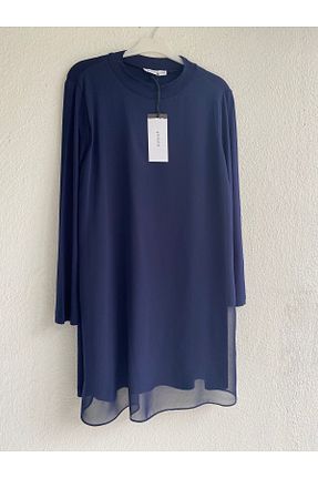 تونیک سرمه ای زنانه بافتنی Puane - کد 895877200