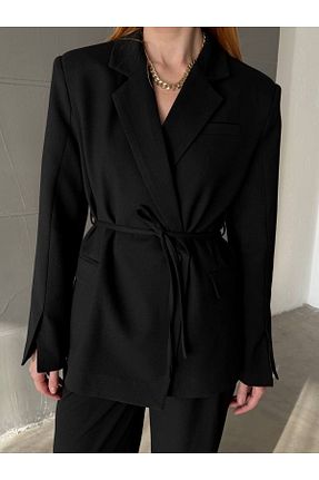 کت بلیزر مشکی زنانه Blazer Zey Studio - کد 895911116