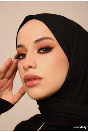 شال مشکی زنانه پنبه ای ALTIN DİKİŞ - کد 895889678