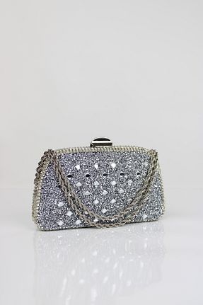 کیف مجلسی طوسی زنانه mossi - کد 895886863