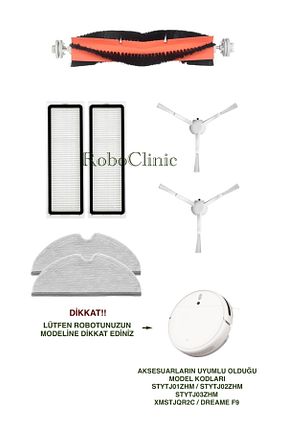 اکسسوری جاروبرقی سفید Roboclinic - کد 820104128