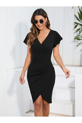 لباس مجلسی و فارغ التحصیلی مشکی زنانه کرپ Esse Jeffe - کد 853615112