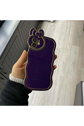 کاور و قاب بنفش iPhone 13 Pro Max soffany - کد 895942248