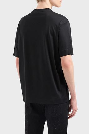 تیشرت مشکی مردانه رگولار Emporio Armani - کد 897204695