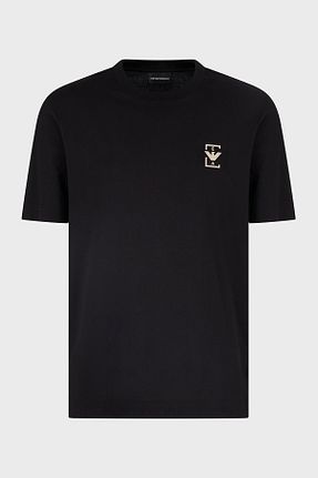 تیشرت مشکی مردانه رگولار Emporio Armani - کد 897204868