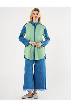 تونیک سبز زنانه بافتنی Kayra - کد 929698910