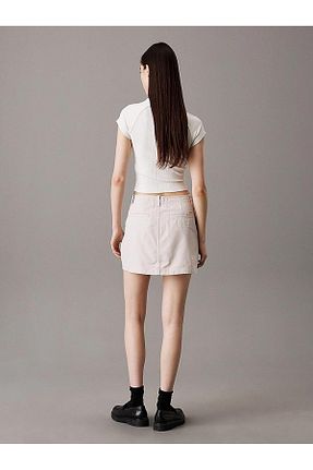 دامن بژ زنانه ساده Calvin Klein - کد 897232761