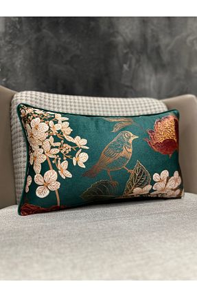 کوسن و روکش کوسن سبز مخمل Fabricland - کد 896021272