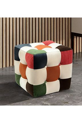 پوف و نیمکت رنگی 42 x 42 Deby Sandalye - کد 360738590