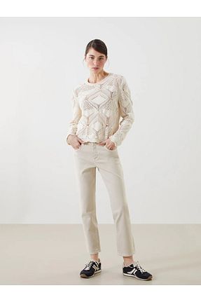 پلیور نباتی زنانه Ajurlu LC Waikiki - کد 896044382