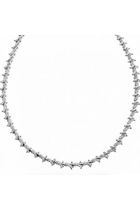 گردنبند نقره سفید زنانه 925 عیار CAKA TAKI - کد 896066081