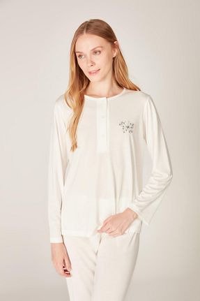ست لباس راحتی نباتی زنانه ساده Missdore - کد 896056078