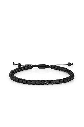 دستبند جواهر رنگی مردانه چرم Daniel Klein - کد 897413589