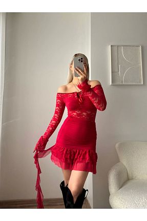لباس رنگی زنانه بافتنی Zora Butik - کد 896054813