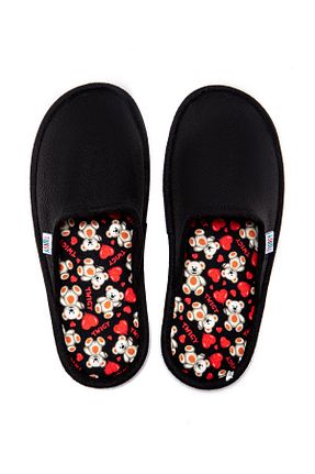 دمپائی خانگی مشکی زنانه پارچه ای Twigy - کد 896058855