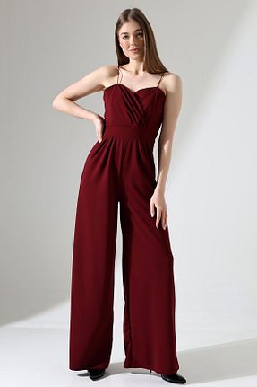 سرهمی زرشکی زنانه آستین استاندارد Deafox - کد 896078782