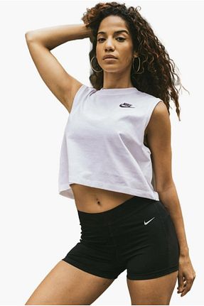 تیشرت اسپرت سفید زنانه رگولار Nike - کد 896079120