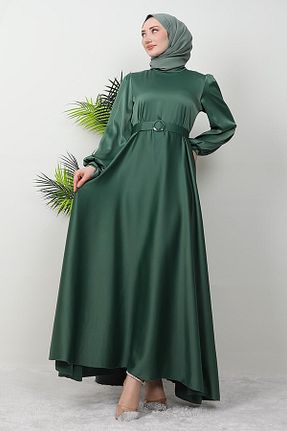 لباس حجاب سبز زنانه Kalem giz astore - کد 896073067