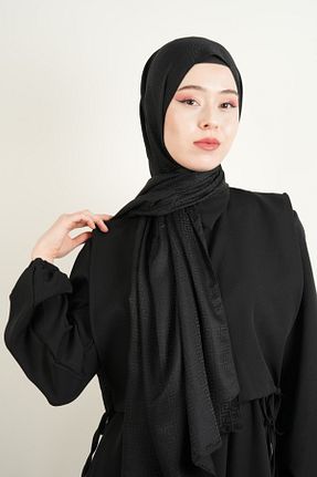 شال مشکی زنانه 03KIZKULESITEKS - کد 896078031