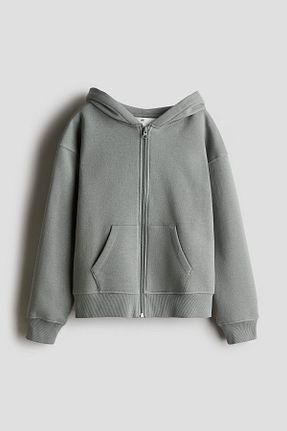 سوئیشرت طوسی بچه گانه ساده H&M - کد 896069591