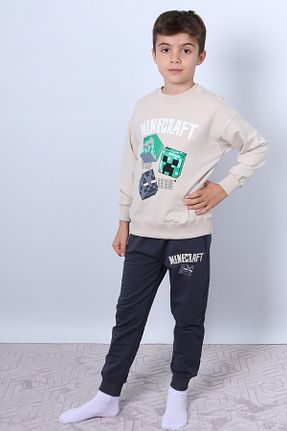 ست گرمکن بژ بچه گانه پنبه ای HÇM - کد 897645096